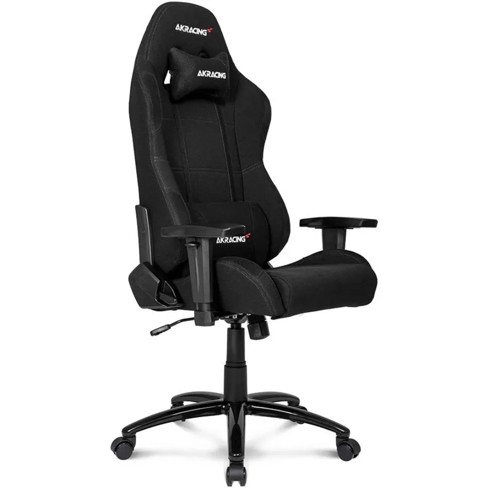 AKRacing Core Series EX-Wide Gaming Chair, Large, adjustable, fabric, BLACK