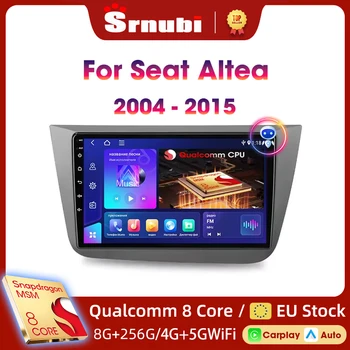 Srnubi pantalla IPS Android todo en uno Radio de coche para Seat Altea XL Toledo 3 2004 - 2015 Carplay GPS estéreo DVD reproductor Multimedia 1