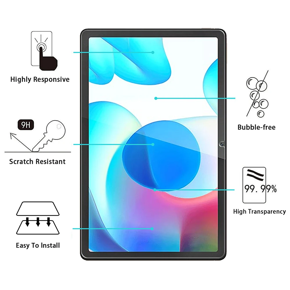 Premium Scratch-Proof Tempered Glass Screen Protector Set (2-Pack) - Crystal Clear HD