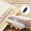Sealing Machine Rechargable 2 In 1 Bag Mini Heat Sealer Storage Bag Plastic Package Snack Sealer Handheld Heat Sealer For Food 1