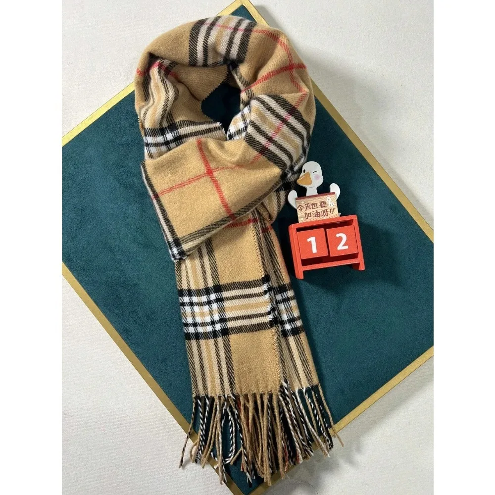 Cashmere Scarf for Women Men Winter Shawl Wrap 2025 Plaid
