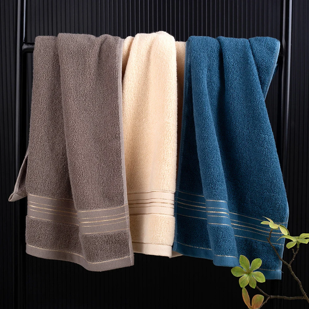Description Picture 6 of item2-piece Set Of Absorbent Towels Soft Household Shower Towels Suitable For Use In Gyms Showers Hotels And Spa Centers
