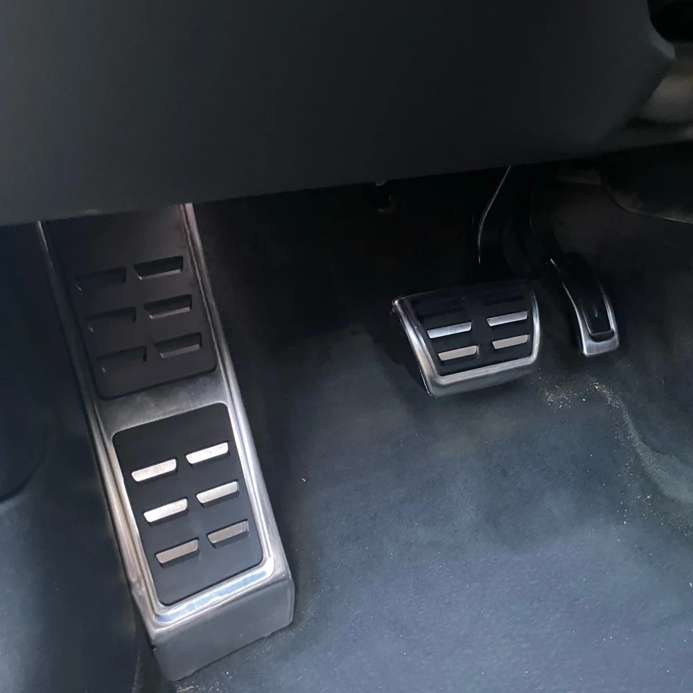 Pedalkappen Brennstoffbremse Fußstütze Pedale geeignet für Audi A4 B8 S4  RS4 Q3 A5 S5 RS5 8T
