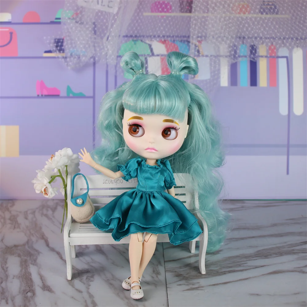 ICY DBS Blyth 1/6 bjd dolls joint body custom face colorful hair Contains clothing and shoes special