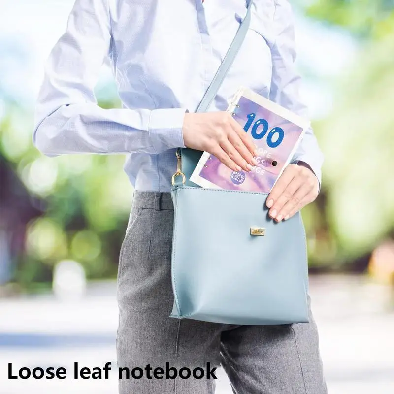 100 Envelope Challenge Binder Save Savings Challenges Loose-Leaf Binder Budget with Cash Envelopes Money Organizer System