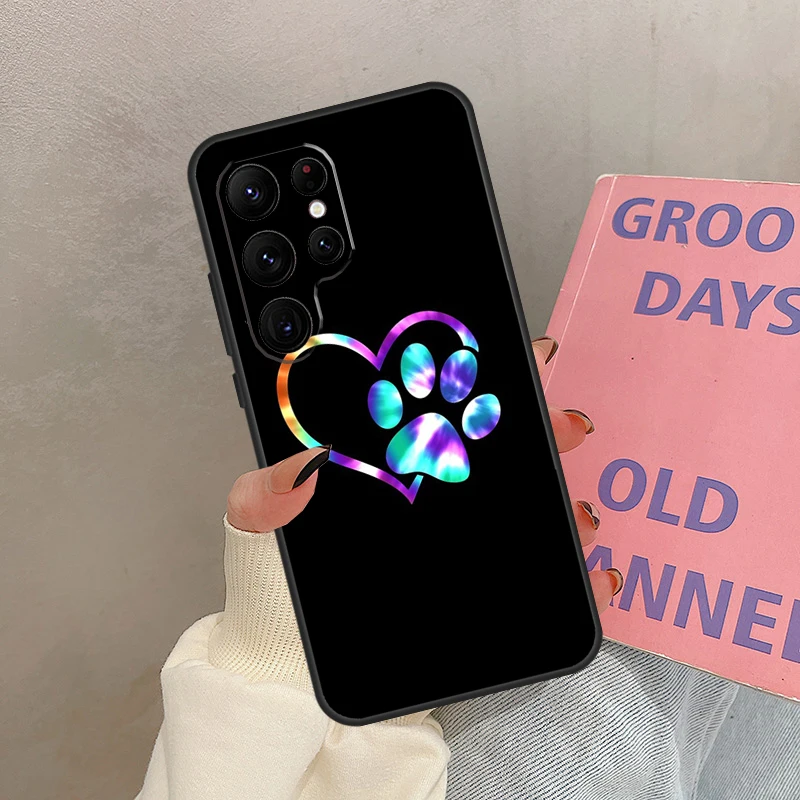Dog Paw Protective Phone Case with Enhanced Design