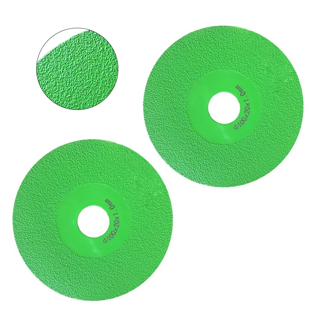 

Tile Cutting Disc Diamond Marble Saw Blade Ceramic Glass Jade Brazing Grinding Wheel For Angle Grinder Rotary Tools100×20×1mm