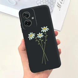Stylish Cartoon Astronaut Black Silicone Phone Case - Motorola Moto G55 (TGhei1908)
