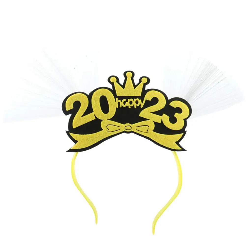 1pc Light Number Luminous Headband New Year's Eve Party Favors Gift Holiday Halloween Christmas Supplies Decorations
