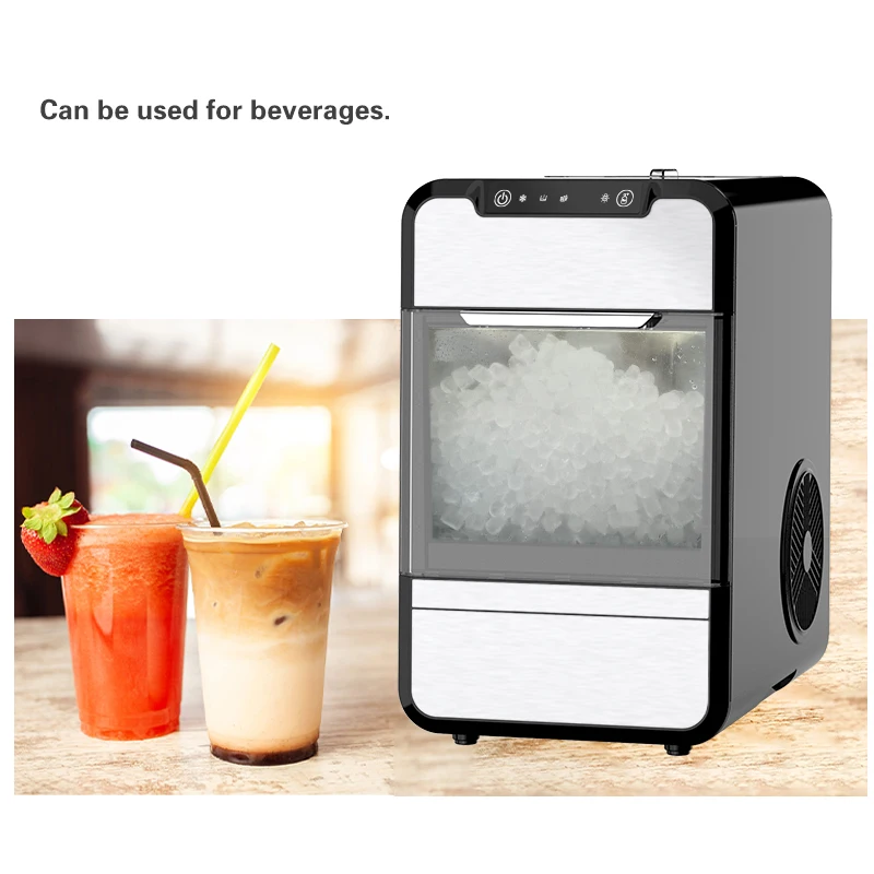 Factory Commercial Portable Mini Automatic Cube Ice Maker Electric Bullet Shape for Home & Hotel Certified CB Countertop Style