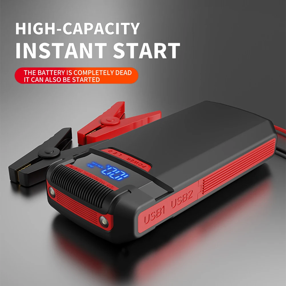 20000mAh Car Jump Starter Car Booster Portable Auto Booster Charger Emergency Power Bank Starting Device