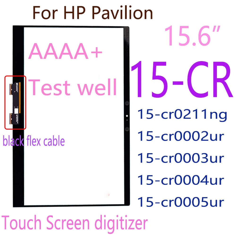 Digitalizzatore Aaa + 15.6 "Per Digitalizzatore Touch Screen Hp Pavilion 15-Cr Muslimatexmuslimate