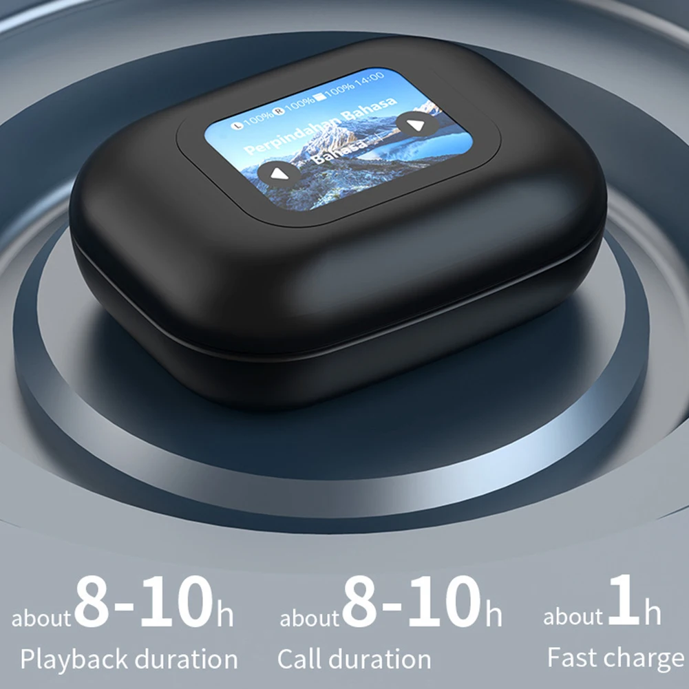 Translation Earbuds Real Time 144 Languages Language Translator Earbuds AI Translator for Travel Business Learning