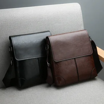 Borse a tracolla da uomo per IPAD Borsa da lavoro in pelle Borsa a tracolla da uomo Borsa a tracolla laterale grande Borsa a tracolla da uomo di moda
