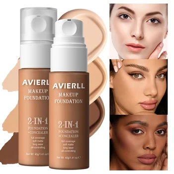 Fondotinta Idratante, Correttore, Base Trucco Viso Impermeabile, Adatto per il Trucco Femminile, Regalo di Halloween