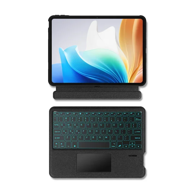 Teclado Magnético para Oppo Pad Neo Oppo Pad Air 2023 Tablet Cover Touchpad Backlit Oneplus Pad go 11.35 Case - Imagem 4