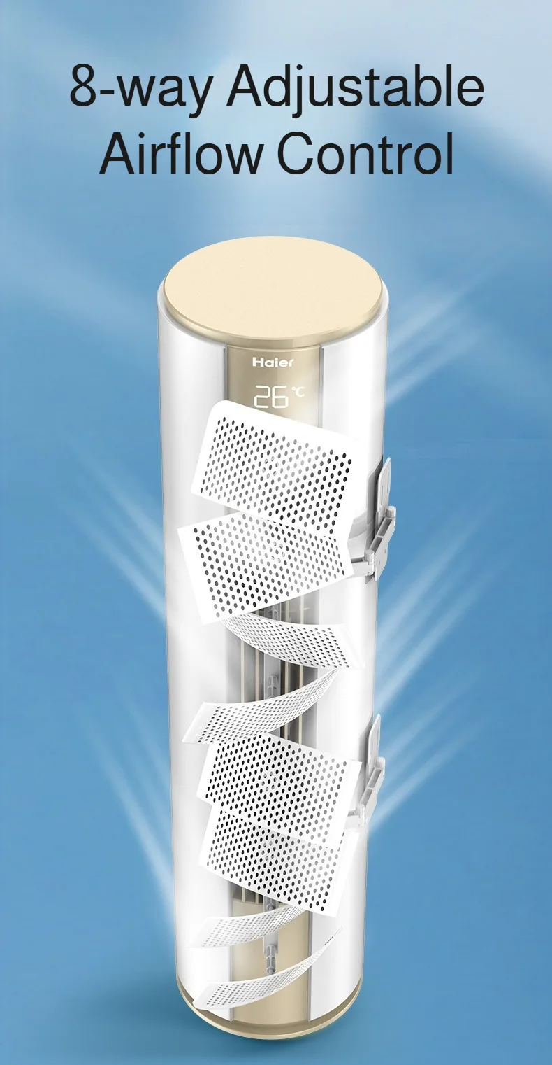 Description Picture 4 of itemVertical Air Conditioner Wind Shield Universal Adjustment Cylindrical Windproof and Direct Blowing Air Outlet Adjustable Wind