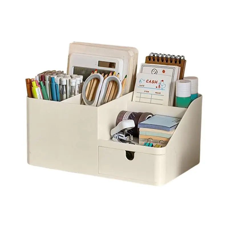 

Small Desk Organizer File Holder All In One Supplies Tabletop Storage Box Mail Holder For Office Desk Organization And Art