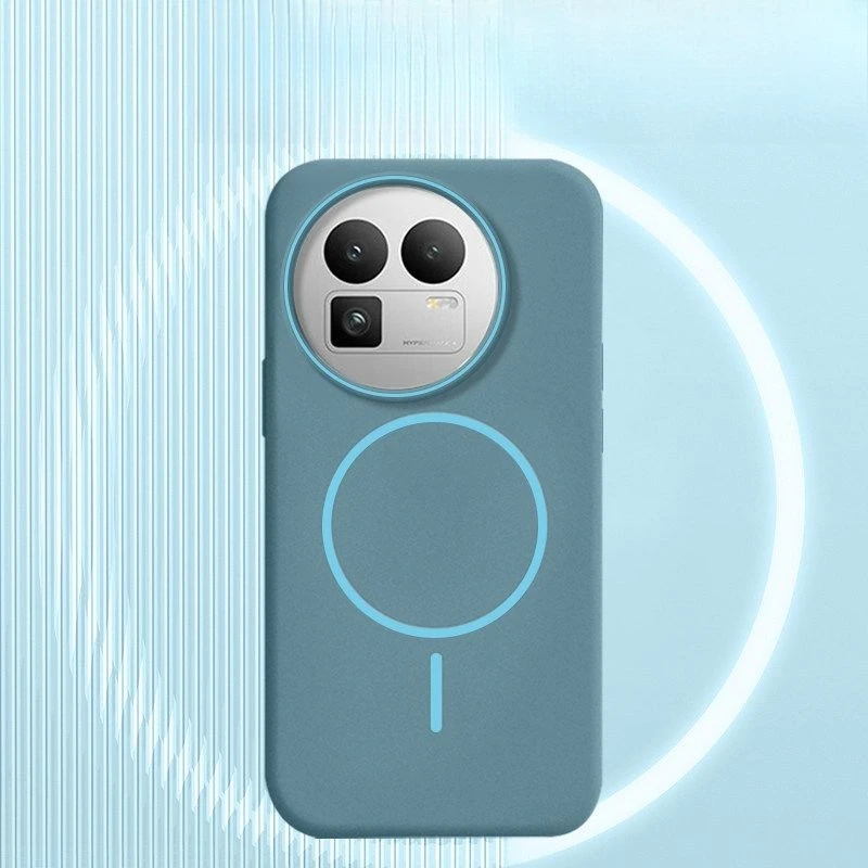 Stylish Matte Anti-Fingerprint Magnetic Shockproof Case in Black
