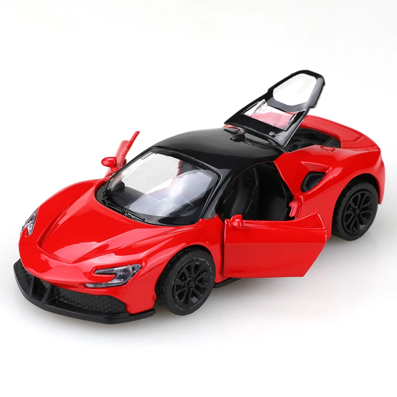Deluxe Alloy Toy Car - Realistic Children's Racing Sports Vehicle