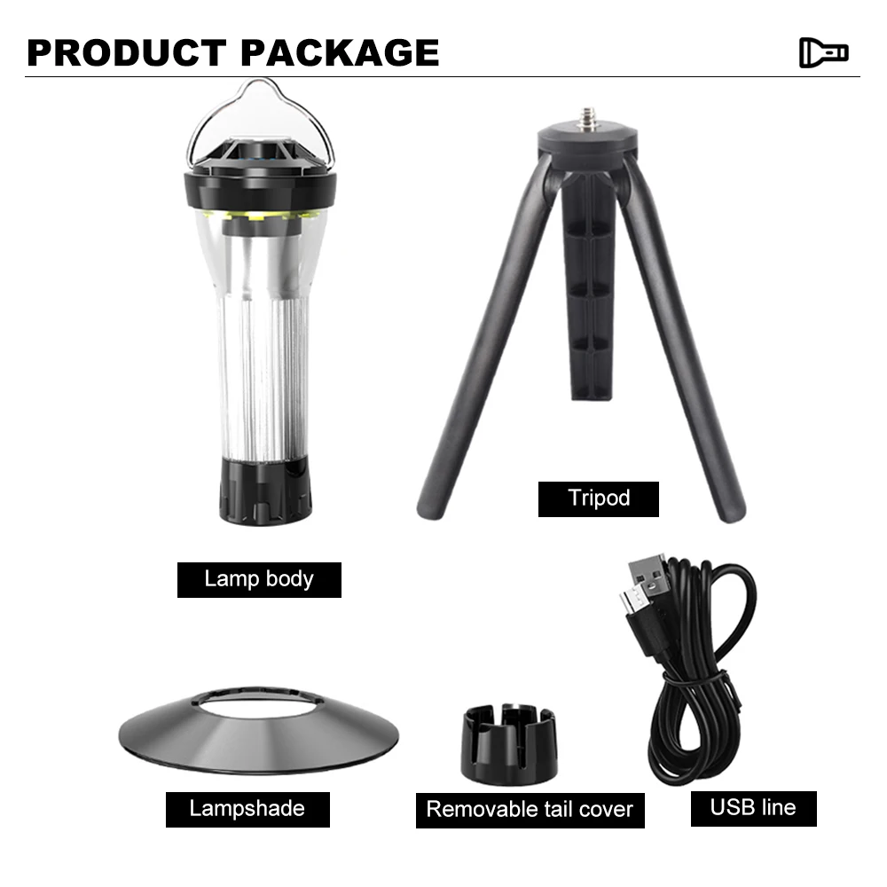 3000mAh Camping Lantern 5 Lighting Modes
