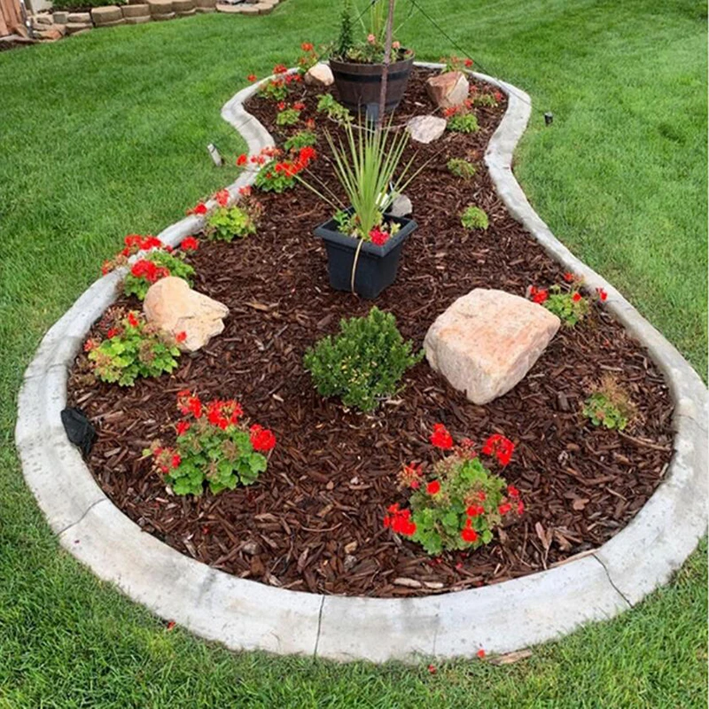 Garden Lawn Patio Grout Roads Concrete Making Mold Concrete Trowel Tool Finishing Trowel Landscape Path Moulding Tools