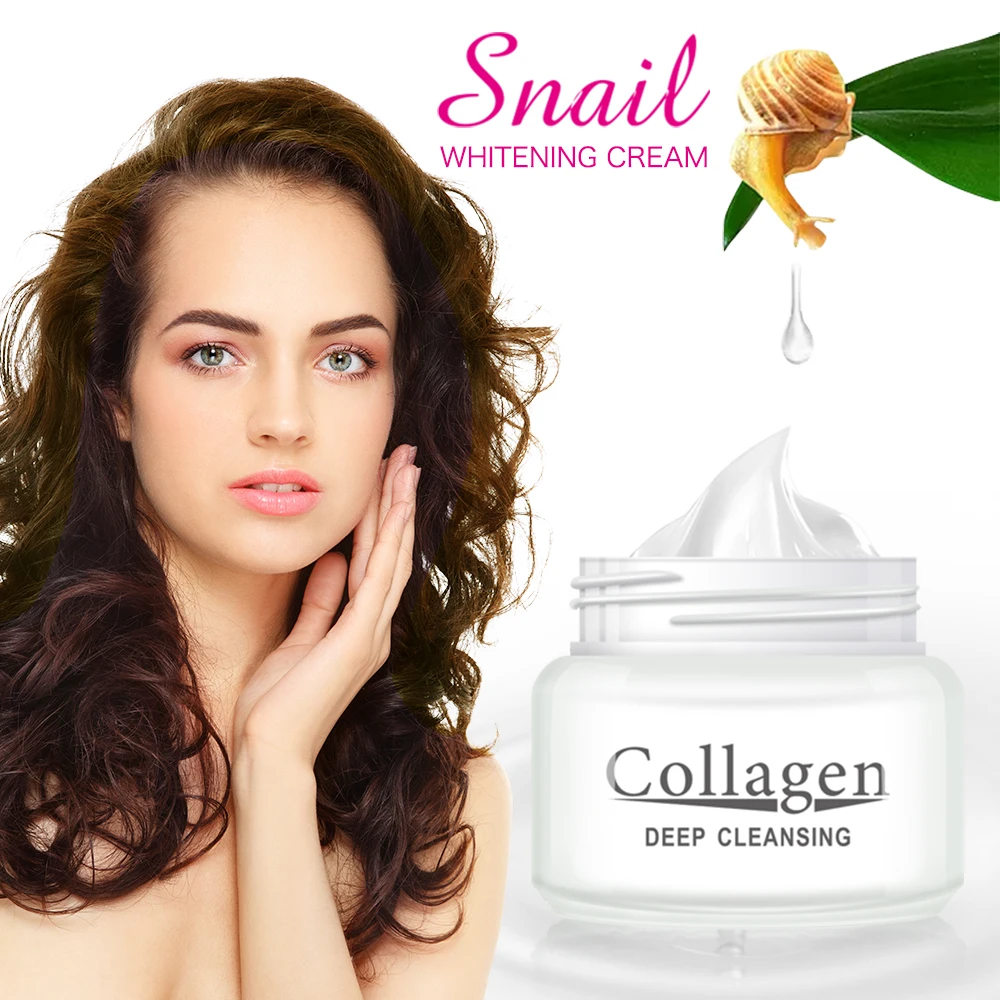 

Disaar Peimei 80g Snail Collagen Face Cream Deep Clean Anti Acne Whiten Gel Skin Care Brightening Anti-aging Moisturizing Cream