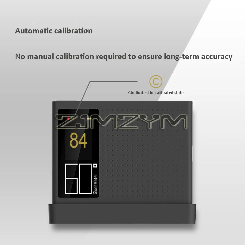 High Precision Gloss Meter 60° Portable Glossmeter with Self-calibration/Fast Measurement/Continuous Measurement Glarimeter 2