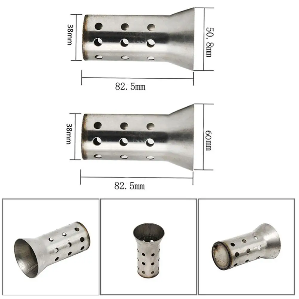 Motorbike Universal Front Catalyst DB Killer Removable Silencer Motorcycle Exhaust Pipe Noise Reduction Plug