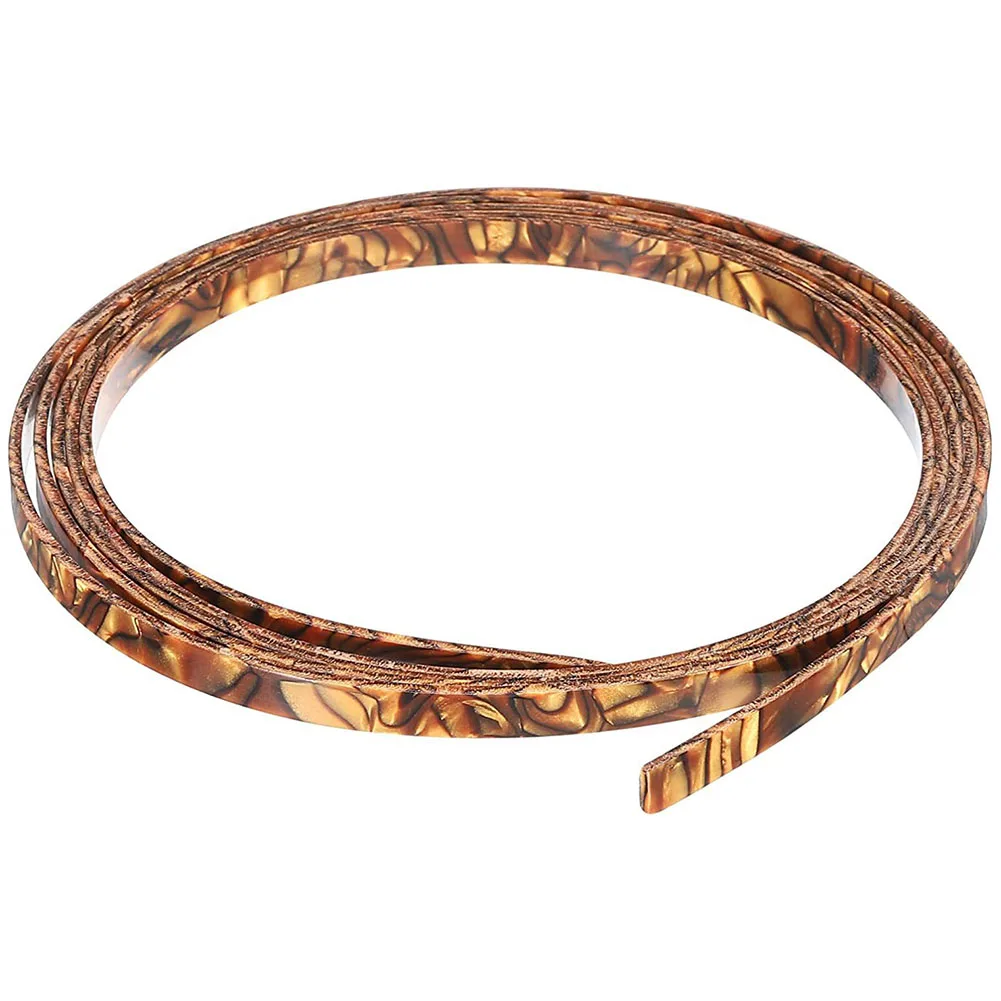 Gitarre Bindung Purfling Streifen Rand Trim Inlay Hals Körper Gitarrenbauer Werkzeug Für 1600x6mm 1,5mm Dicke Zelluloid akustische Klassische Guita – Detail 4