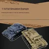 New Henglong  3848  Infrared Battle Full Scale Simulation Tank Shot  German No. 3 L Tank Remote Control Toy Children's Gift 5