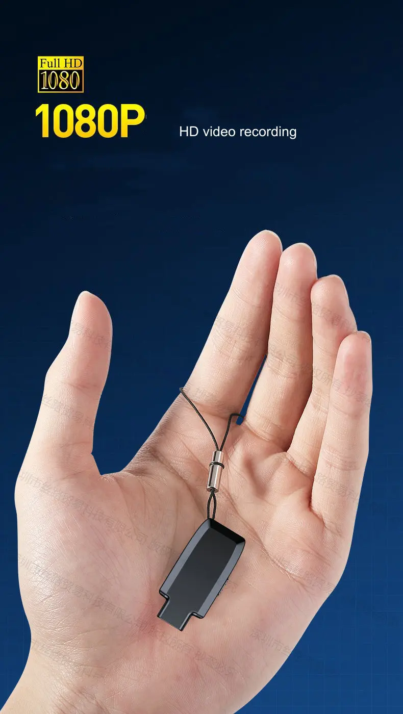 Description Picture 6 of itemA8 Digital Voice Audio Video Recorder Minicam Portable Camcorder Support 128GB Miniature Mini Pendant Camera
