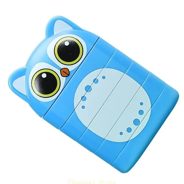 E7CE Name Stamp Engraved Name Seal Multi-layer Pattern Safe and Easy to Use Cartoon Stamp 2