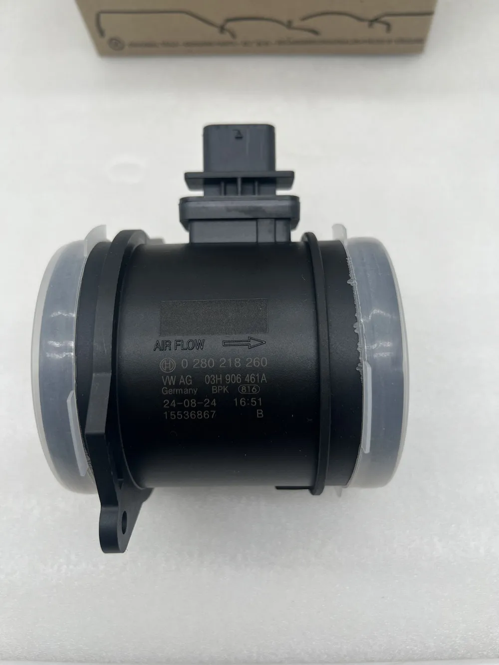 0280218260 03H906461A MAF Air Mass Sensor Flow Meter For Volkswagen 3.6L V6 GAS DOHC