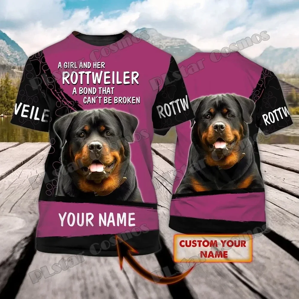 M3 ROTTWEILER DOG PHOTO TEE KJ 降谷 建志