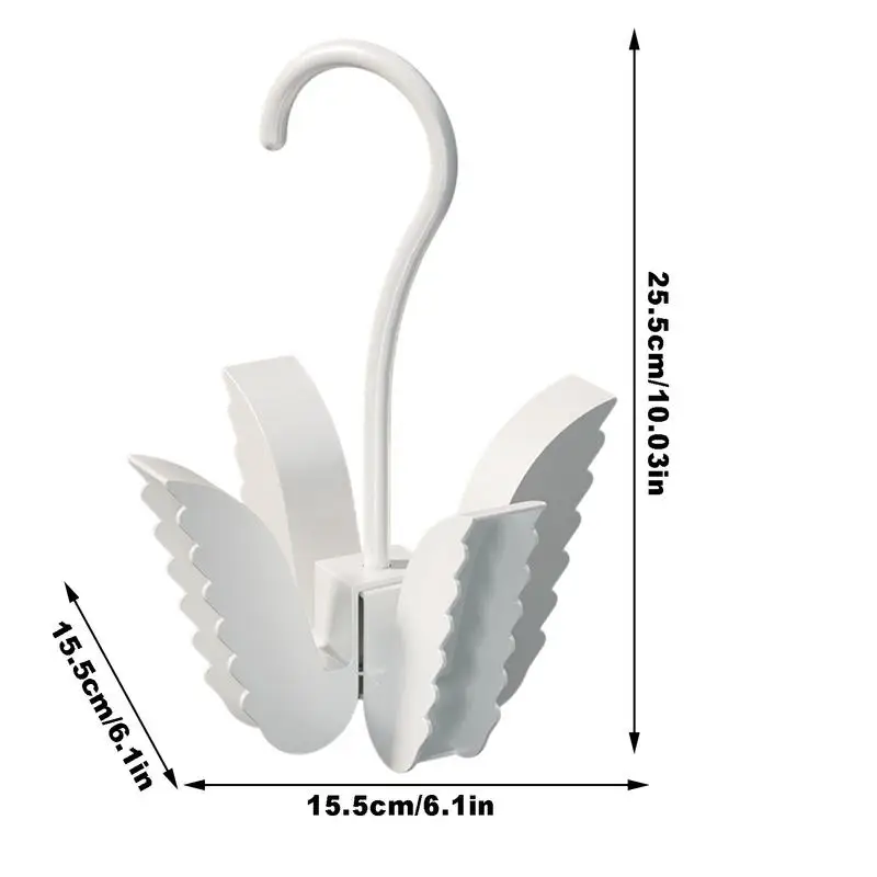 Shoe Drying Display Hook Rotating Home Slipper Holder Space-Saving Drying Shoe Rack For Home Outdoor Use Portable Practical 6