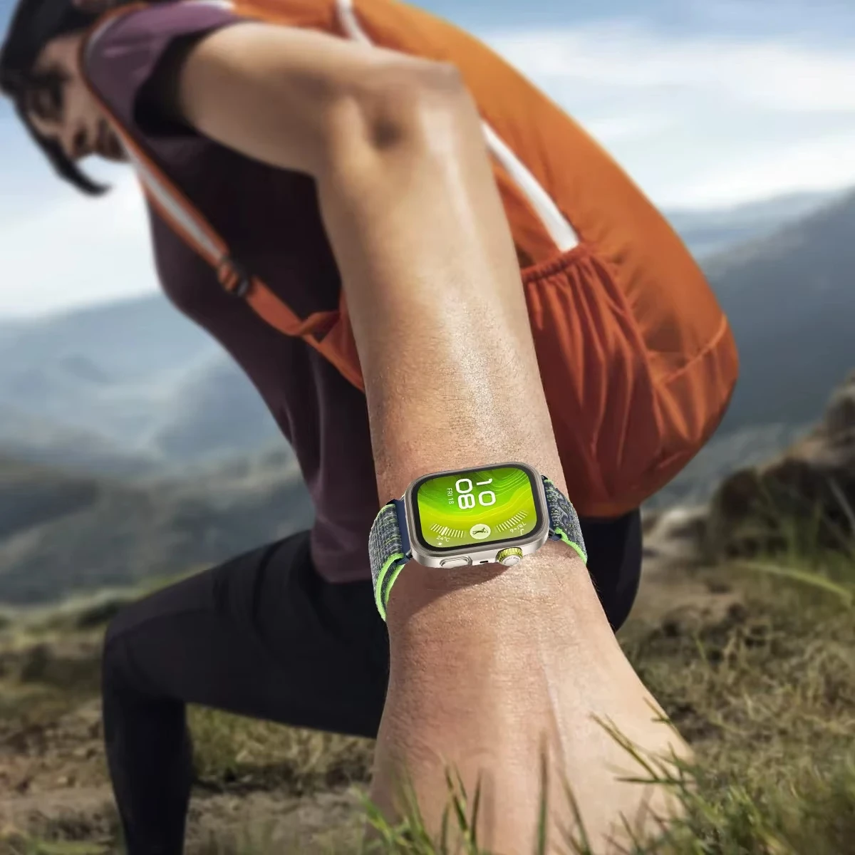 Woven Sports Nylon Smartwatch Wristband Bracelet