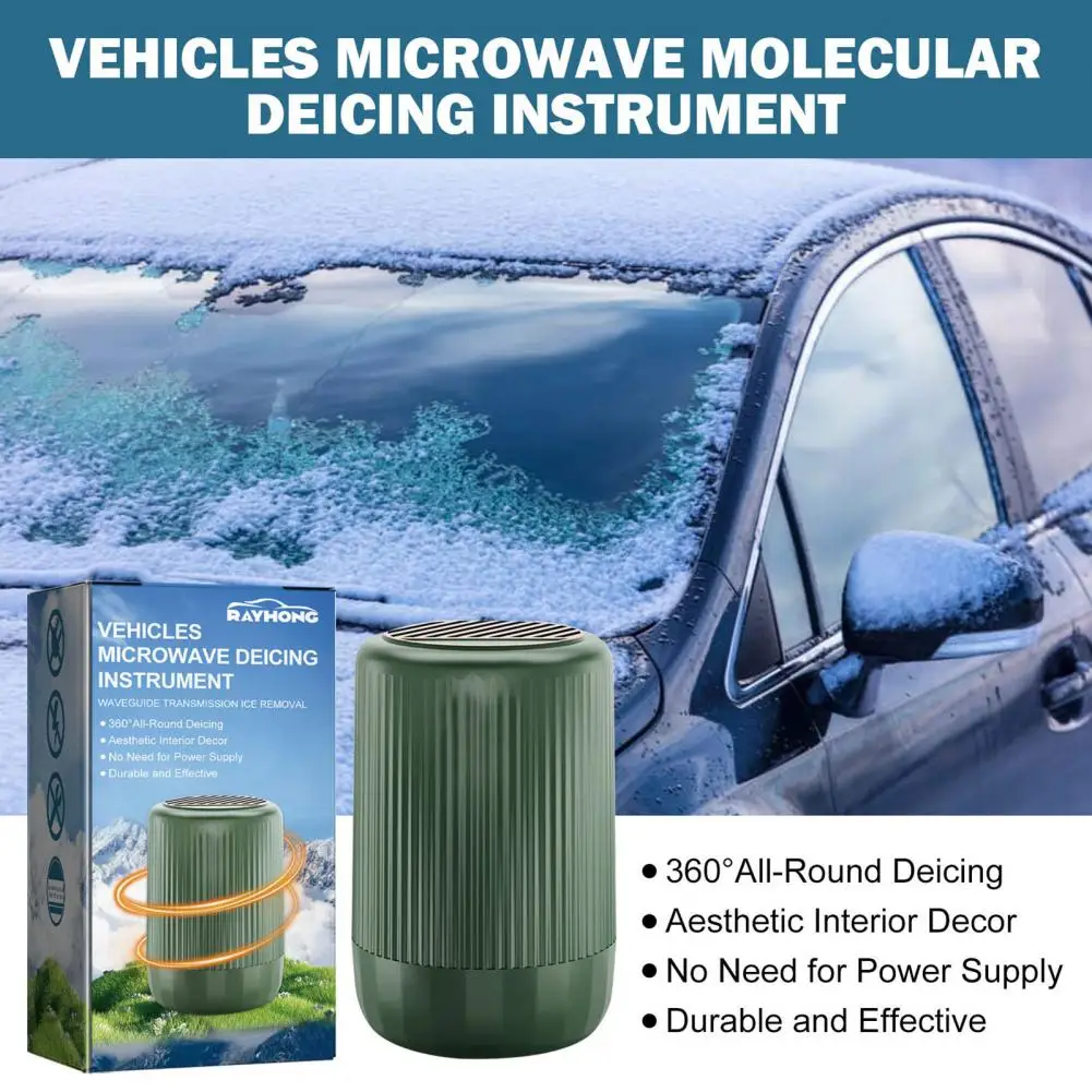 Vehicles Microwave Molecular Efficient Deicing Instrument Car Front Windshield Defroster Deicer Auto Heater Interior