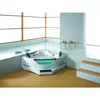Corner Whirlpool Bathtub, Triangular Glass Spa Pool, 59 Inches Long X 59 Inches Wide X 25 Inches High Bathtubs & Whirlpools 1