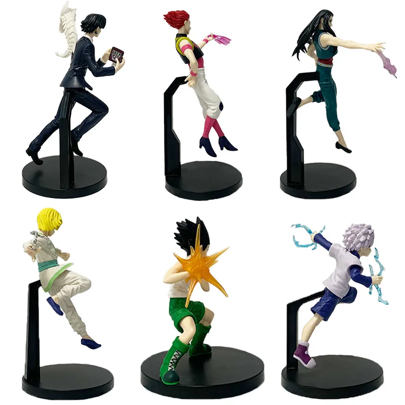 Hunter X Hunter Collector's Edition 6-Piece Anime Figure Set - Premium PVC Action Figures & Gifts