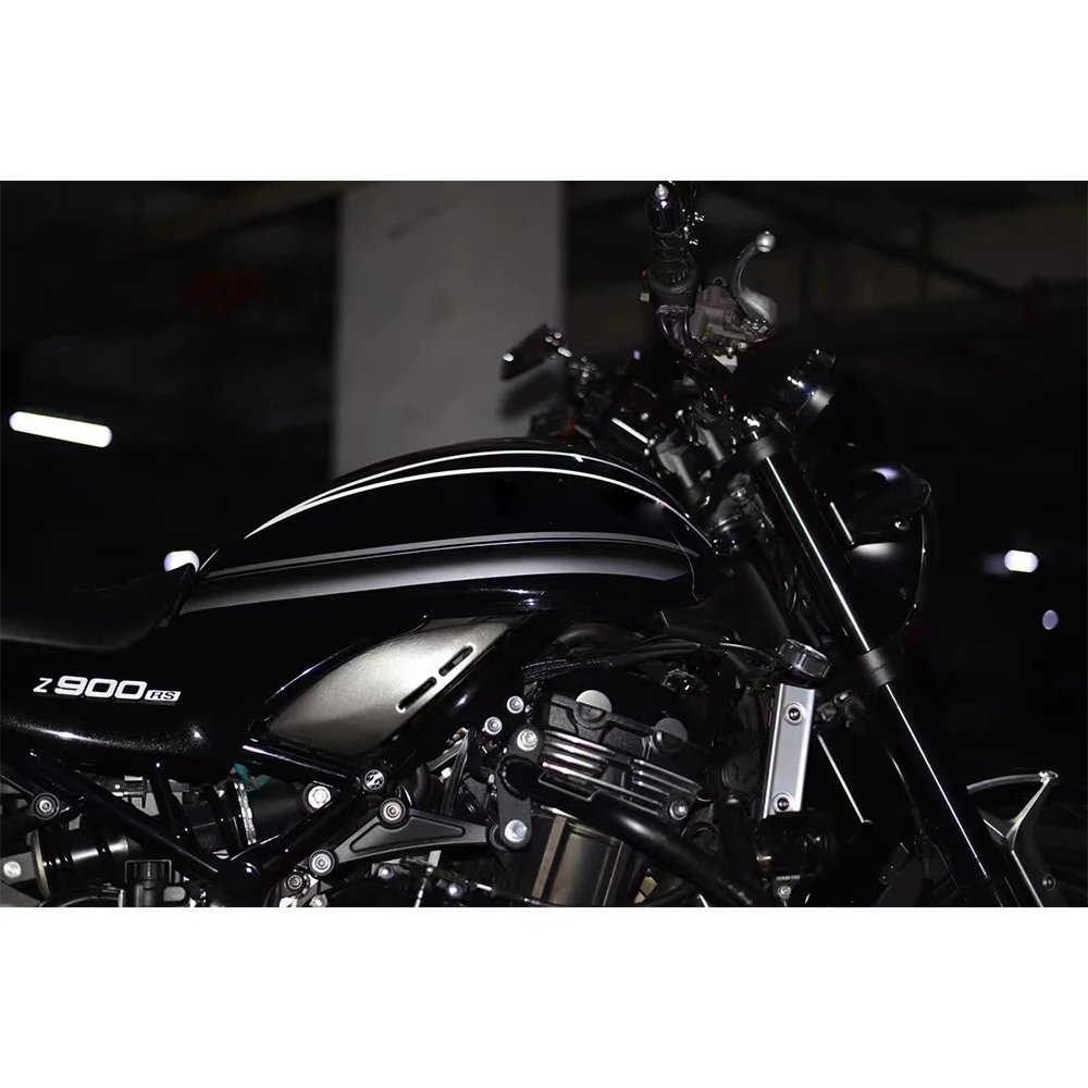 카와사키 Z900 RS Z 900RS 카페 z900rs 카페 연료 탱크 풀 플라워 오토바이 스티커, 커스텀 기념 에디션, 2023 신제품