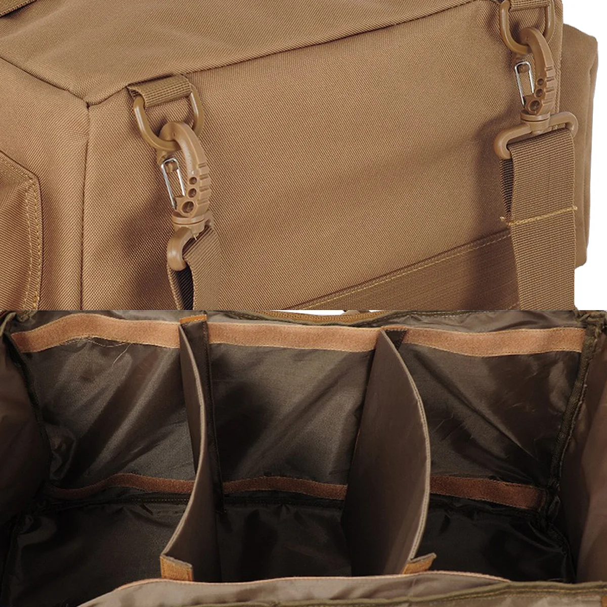 Tactical 55L Camping Bag Backpack Mountaineering Waist Bag Men Travel Outdoor Sports Molle Rucksack Hunting Shoulder Luggage Bag 5