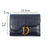 Women Short Wallet Small Fashion Luxury Brand Leather Purse Ladies Card Bag For Women Clutch Female Purse Money Clip Wallet 4