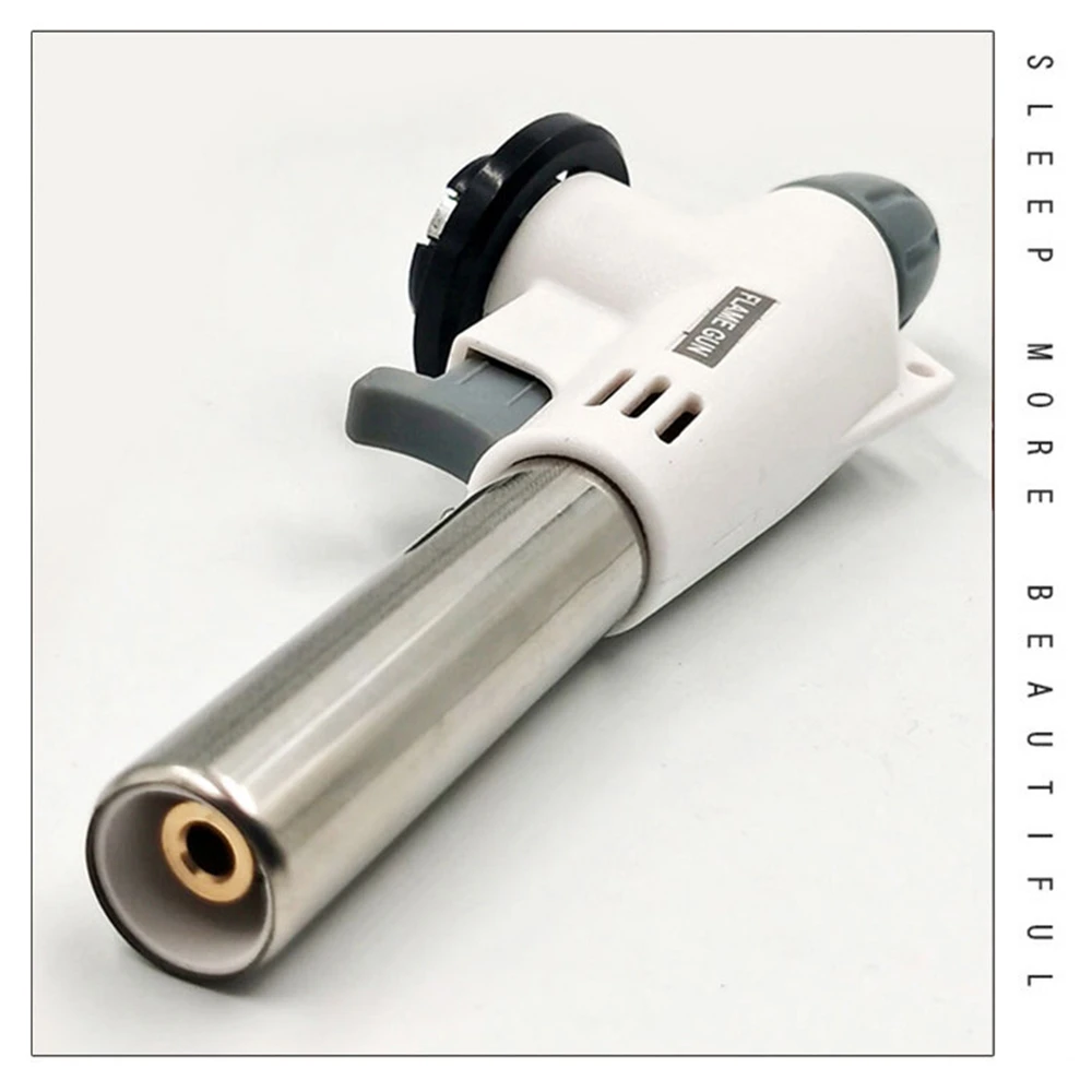 Flame Gun Welding Gas Torch Multifunctional Barbecue Torch Burner For Cooking Heating Tool BBQ Desserts Soldering Camping Tool