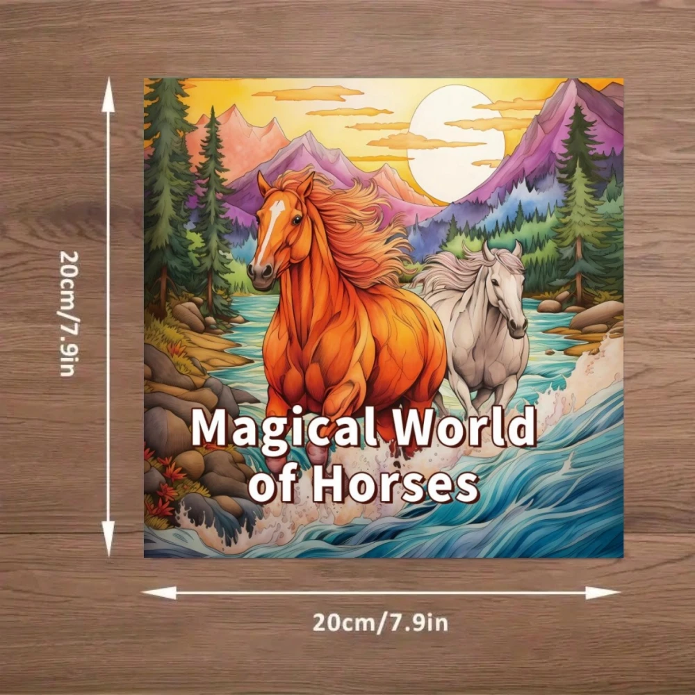1pc Art Coloring Book 22 Page Coloring Books Gift For Birthday Party Relieve Stress Kill Time Graffiti Painting Drawing Art Book 2