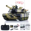 Heng Long 1/24 M1A2 3816-2 RC Tank Abrams 2.4G Toys TOUCAN Radio Control Battle Tank Cars Vehicle Model for Boys Gifts TH23394 1