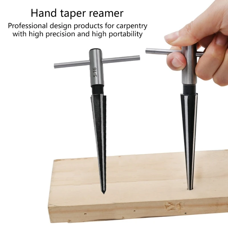 테이퍼 리머 챔퍼 디버링 확대 6 섕크 공구 3-13mm 5-16mm