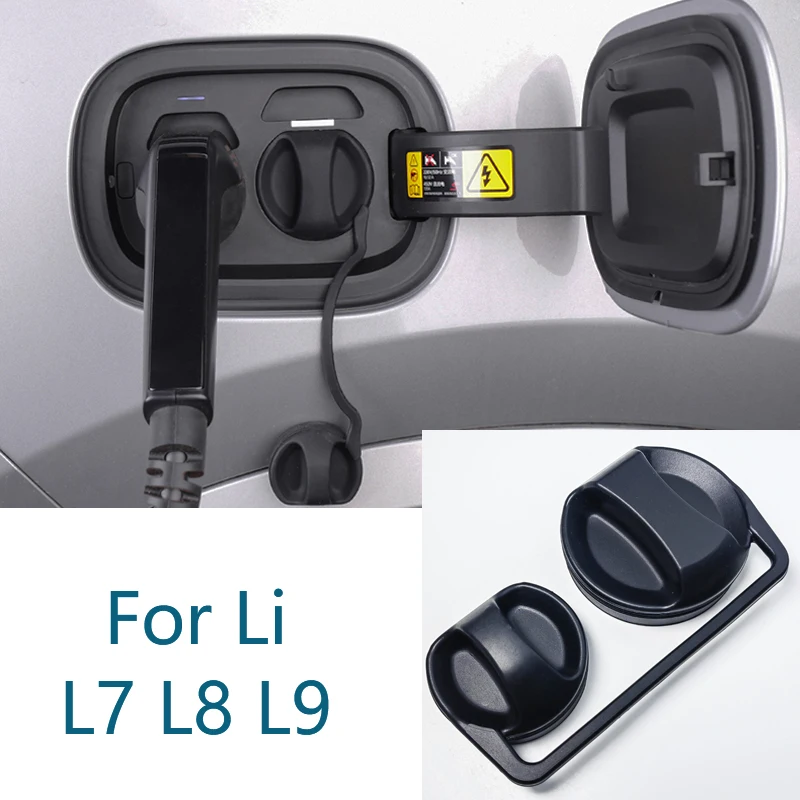 

For Li L7 L8 L9 2022 2023 2024 Charging Port Waterproof Cover Silicone Dustproof Protective Cover Loss-proof For Li Auto LiXiang