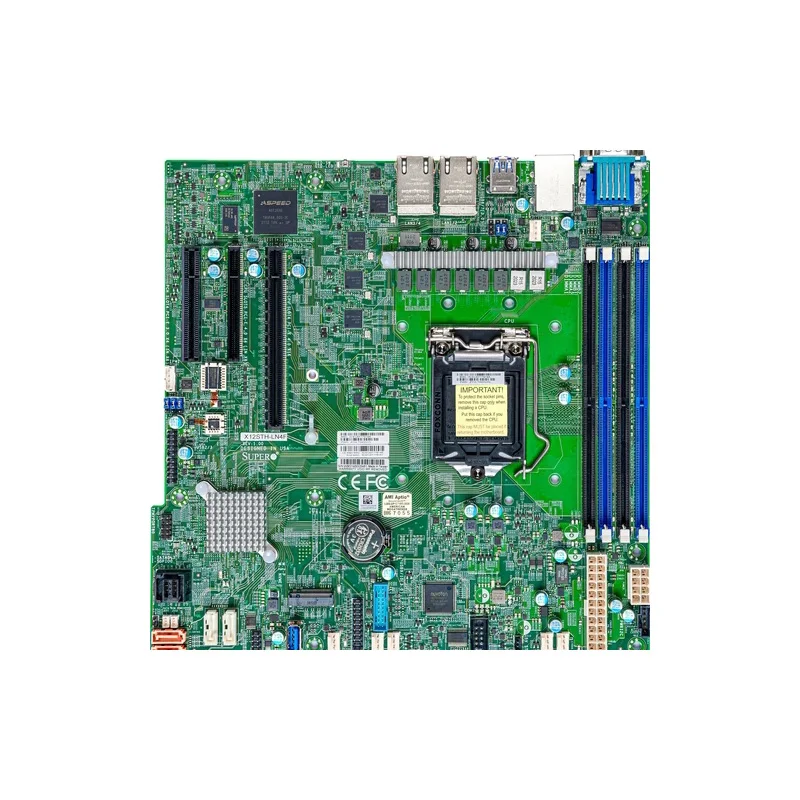 X12STH-LN4F Server Motherboard For Supermicro C256 Support E-2300 E-2388 High Quality 5 X12STH-LN4F Server Motherboard For Supermicro C256 Support E-2300 E-2388 High Quality - Image 3