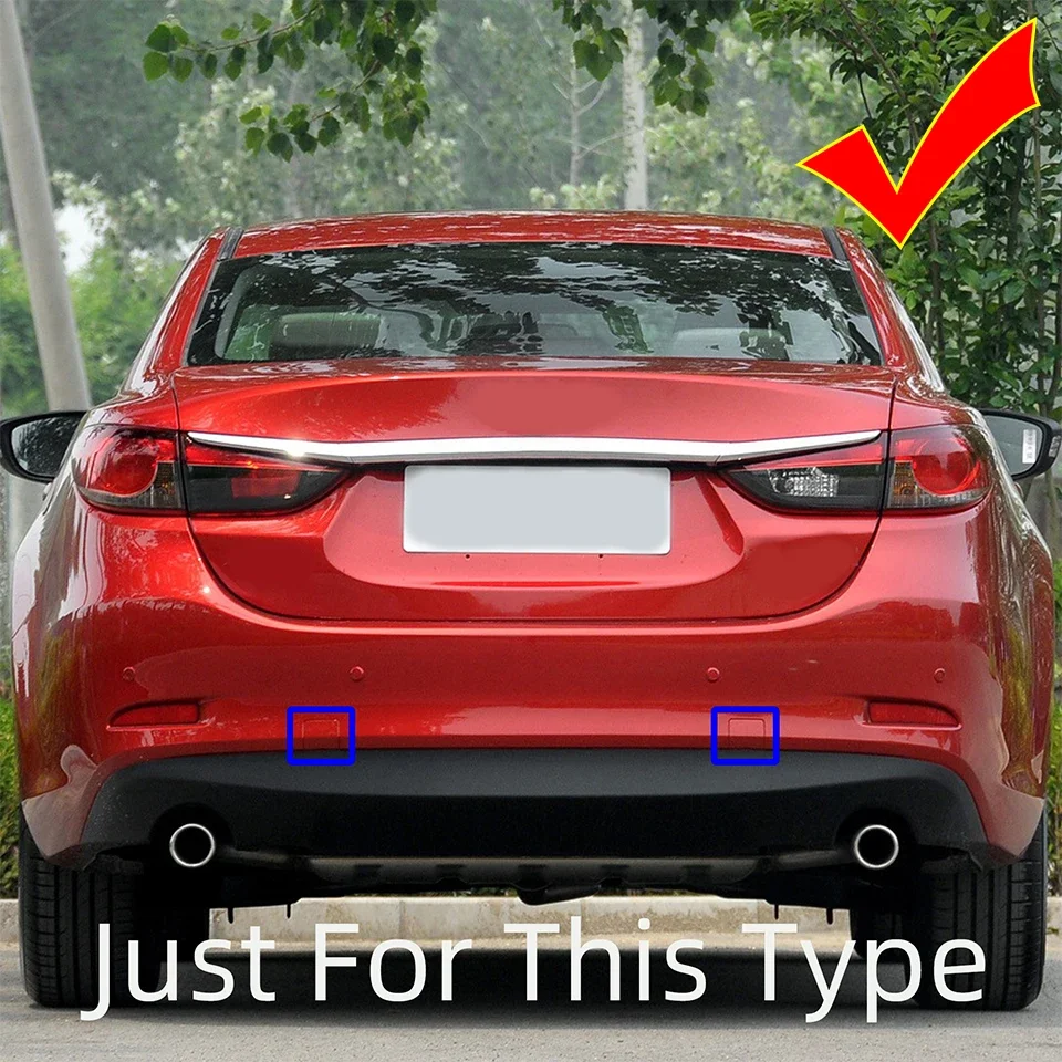 Tow Bar Ball Cover Car Tow Decoration Car Tow Hook Car Tow Hook Cover Rear Bumper Towing Hook Eye Cover Cap For Mazda 6 Atenza Sedan 2013 2014 2015 Tow Hook Hauling Trailer Lid